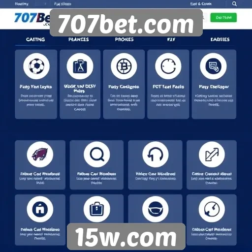 Recursos e funcionalidades do 707bet